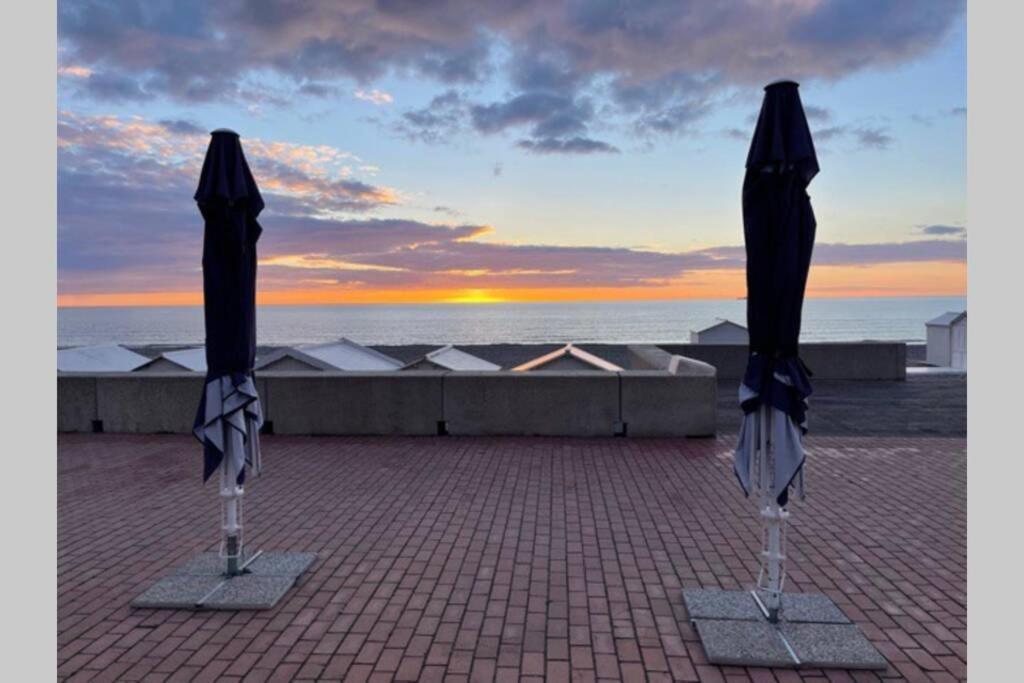 Tout à pied, 100m de la plage! Grand 2 pièces cosy Mers-les-Bains Exterior foto